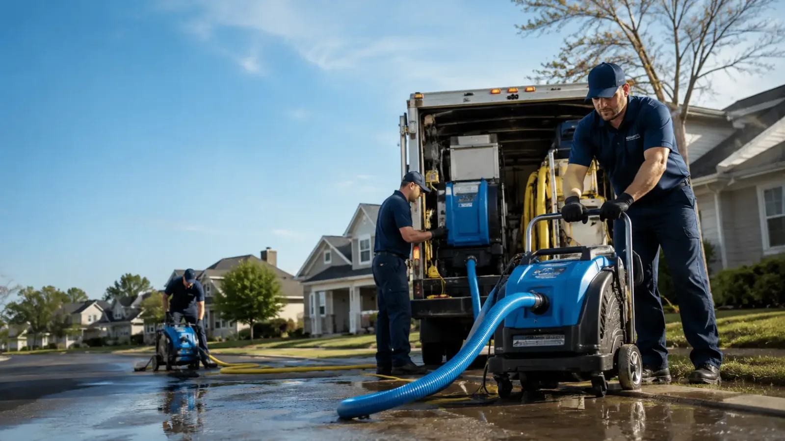Flood Damage Cleanup in Eielson Afb, AK